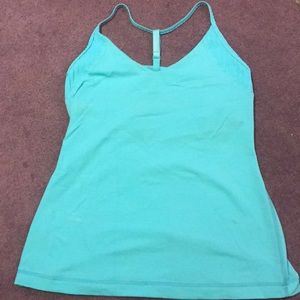 Light blue Lulu lemon workout tank